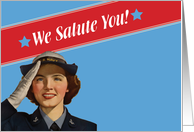 We Salute You Sailor! card