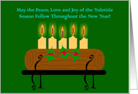 Peace, Love and Joy to you! card
