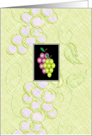 Grapes Get Well Soon Card