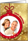 Feliz Navidad. Spanish Christmas Photo Card