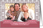 Happy Holidays From Our Home to Yours. Christmas Photo Card