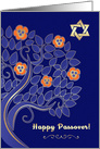 Happy Passover from Our Home to Yours. Blossom Tree card