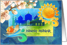 Nowruz Mubarak. Persian New Year Card