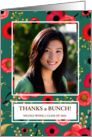 Thank You for the Graduation Gift Custom Photo card