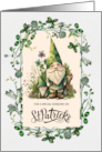 For A Special Someone on St. Patrick’s Day Cute Gnomes card