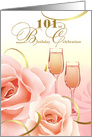101st Birthday Party Invitation card