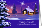 Feliz Natal. Christmas Card in Portuguese card