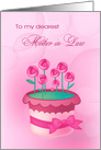 For Mother-in-Law on Mother’s Day. Spring Flowers card
