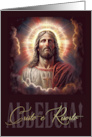 Alleluia! Cristo e Risorto Christ is Risen in Italian Religious card
