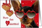 Buon San Valentino. Italian Card with Funny Dog card