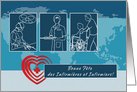 Bonne Fte des Infirmires et Infirmiers. French Card