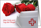 Alles Gute zum Tag der Pflege. Nurses Day Card in German card
