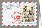 To a Special Teacher. Vintage Design card