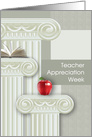 Teacher Appreciation Week Card