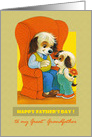 For Great Grandfather on Father’s Day. Vintage card