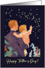 Happy Father’s Day Vintage Father and Child card