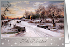 Feliz Navidad. Spanish Christmas Card