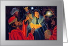 Merry Christmas. Three Wise Men card