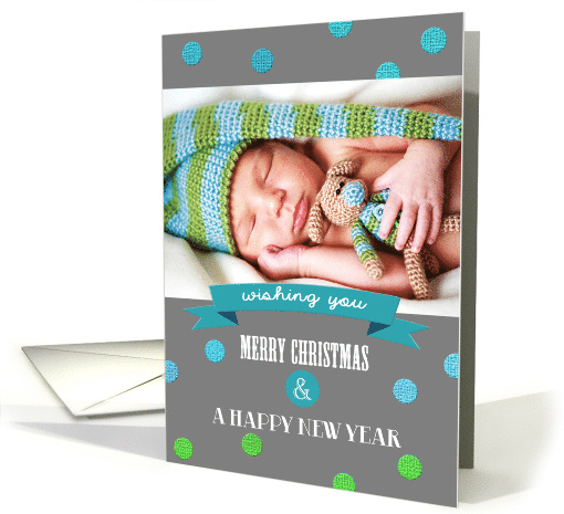 Merry Christmas. Personalized Christmas Photo Card From... (1332814)