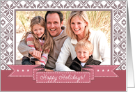 Happy Holidays From Our Home to Yours. Christmas Photo Card