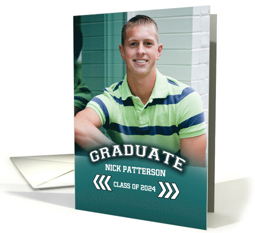 Class of 2024 Graduation Party Invitation Custom Photo card (1357932)