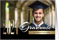 Class of 2024 Graduation Announcement Custom Photo card