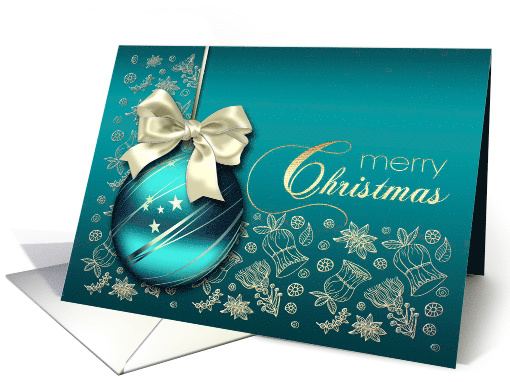 Merry Christmas, Christmas Ornament Design card (534046)