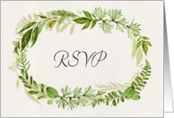 Wedding RSVP card....