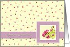 Invitation Card. Watercolor card