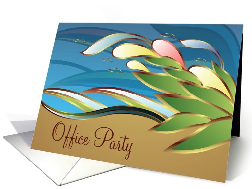 Office Party Invitation card (601591)
