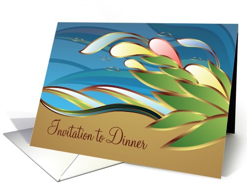 Business. Invitation for Dinner Meeting card (605124)