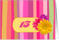 Birthday Party Invitation. Colorful Design card