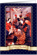 Feliz Navidad . Spanish Christmas Card