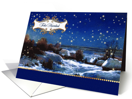 Feliz Navidad. Christmas Card in Spanish card (689847)
