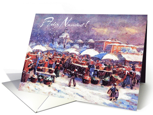 Feliz Navidad. Feliz Navidad. Spanish Christmas card (690609)