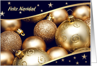 Feliz Navidad. Spanish Christmas Card
