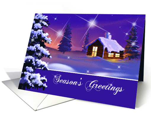 Season's Greetings. Christmas and New Year card (693286)