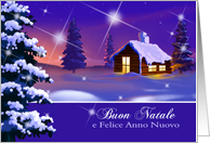 Buon Natale. Italian Christmas Card