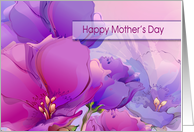 Happy Mother’s Day Watercolor Flower Painting card
