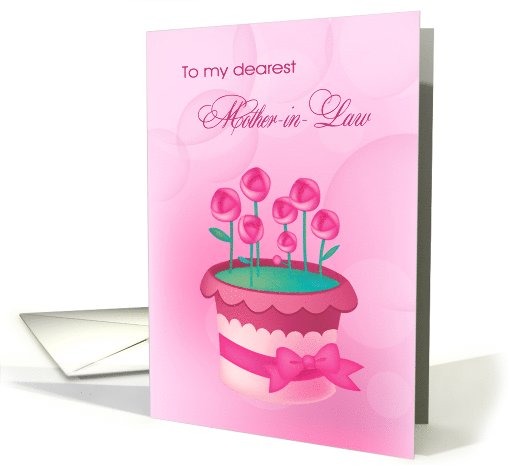 For Mother-in-Law on Mother's Day. Spring Flowers card (765308)