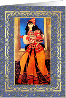 Nowruz Mubarak. Persian New Year card