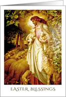 Easter Blessings. The Good Shepherd card