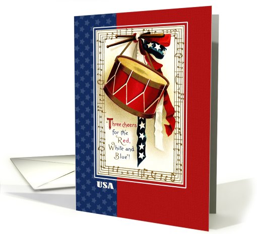 Independence Day. Vintage card (826489)