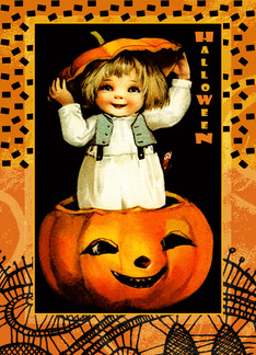 Halloween Card with...