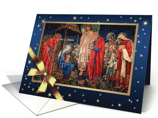 Merry Christmas. Adoration of the Magi card (882031)