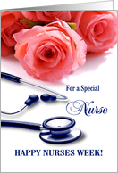Happy Nurses Week. Nurse appreciation card