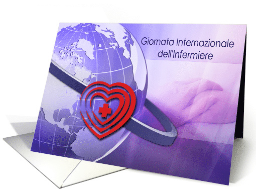Giornata dell'Infermiere. Italian Nurses Day card (908384)