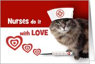 Nurses do it with...