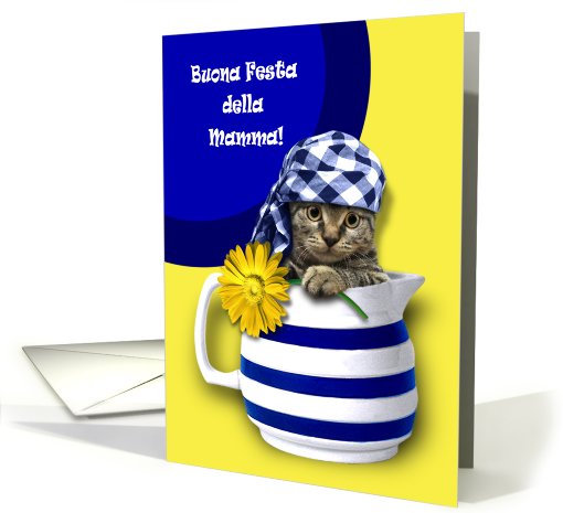 Buona Festa della Mamma.Mother's Day Card in Italian card (919888)