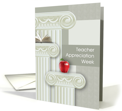 Teacher Appreciation Week card (922277)